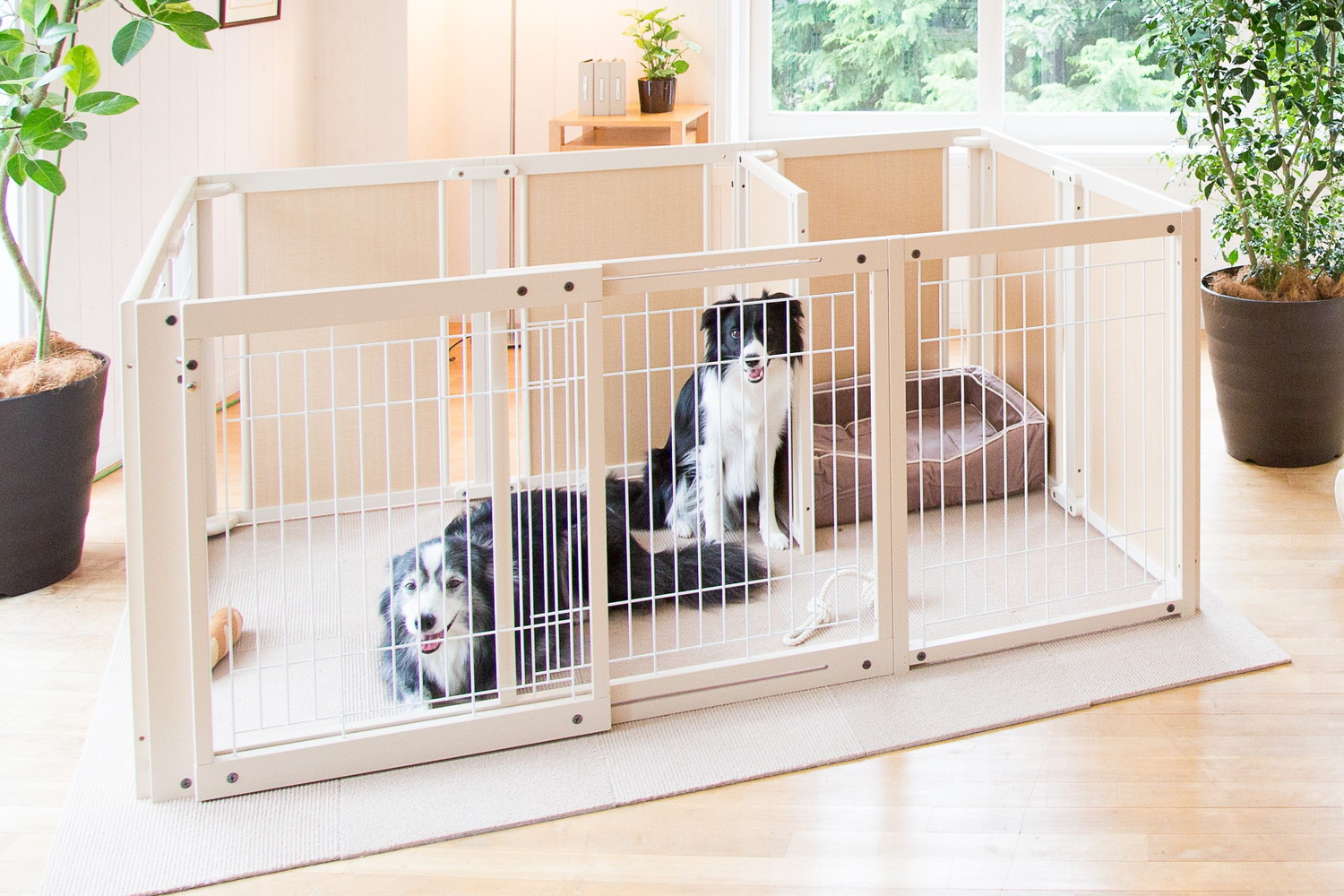 サークルプラス FS80XLpメッシュ(ブラウンのみ)] 横スライド扉の